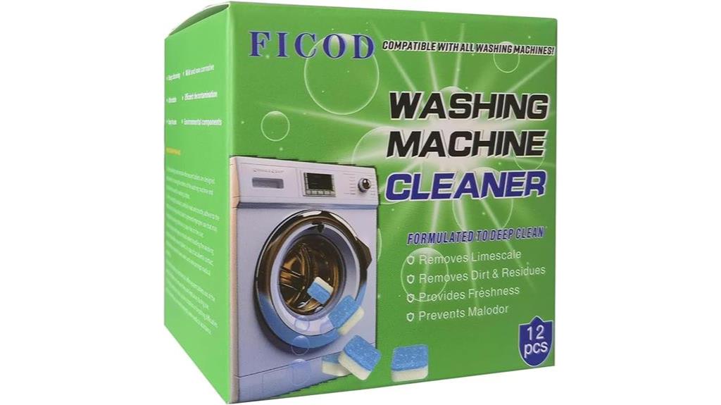 12 pack washing machine cleaner tablets