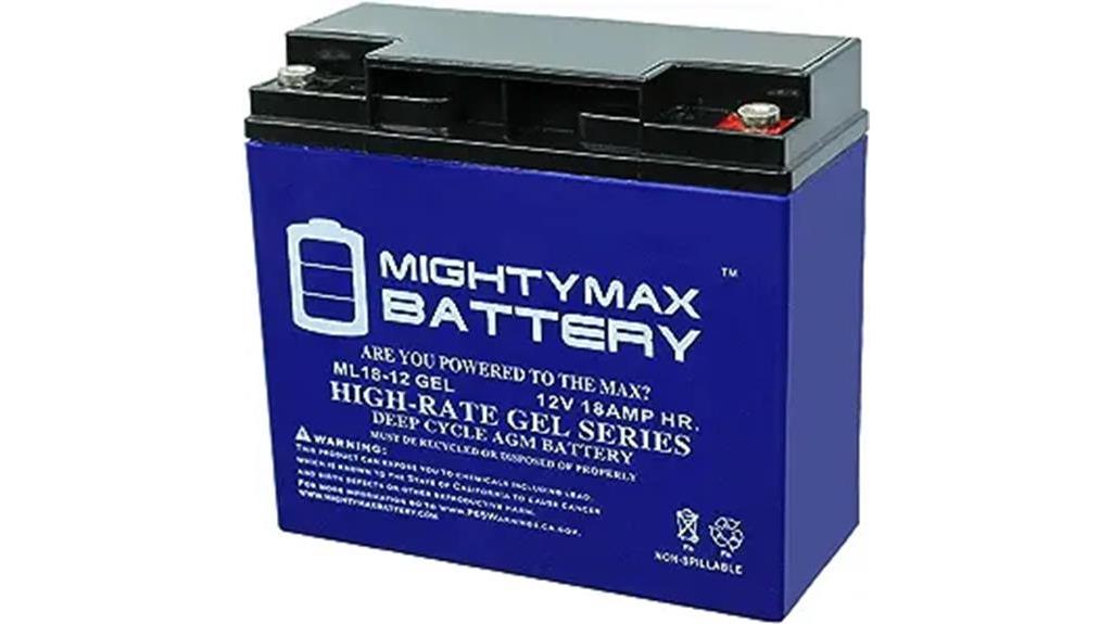 12v 18ah gel battery