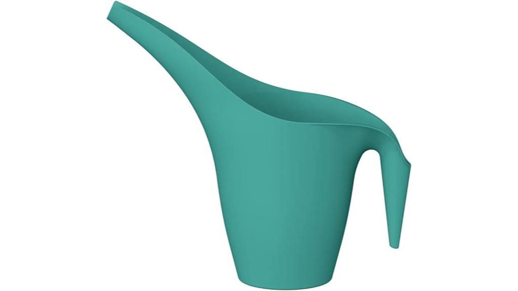 1 2 gallon green watering can