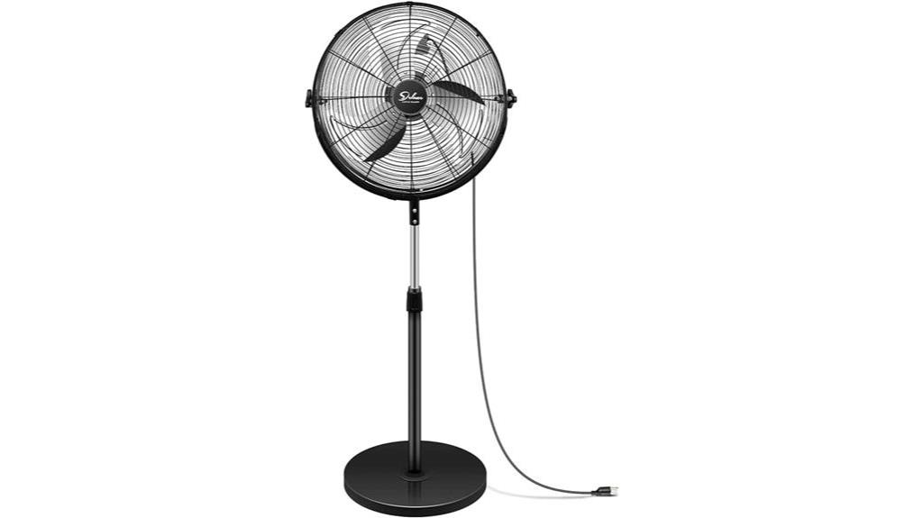 20 inch pedestal standing fan