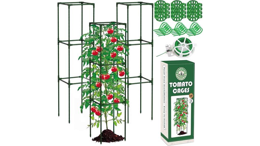 48 tomato cages 3 pack