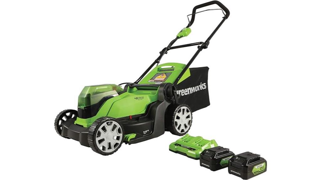 48v greenworks cordless lawn mower