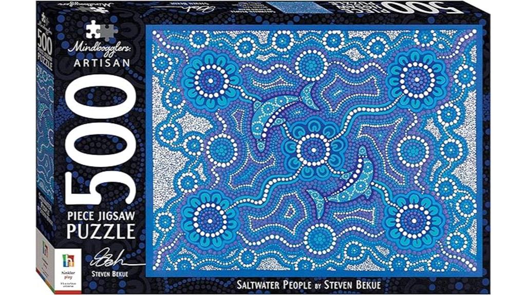 500 piece jigsaw puzzle saltwater people
