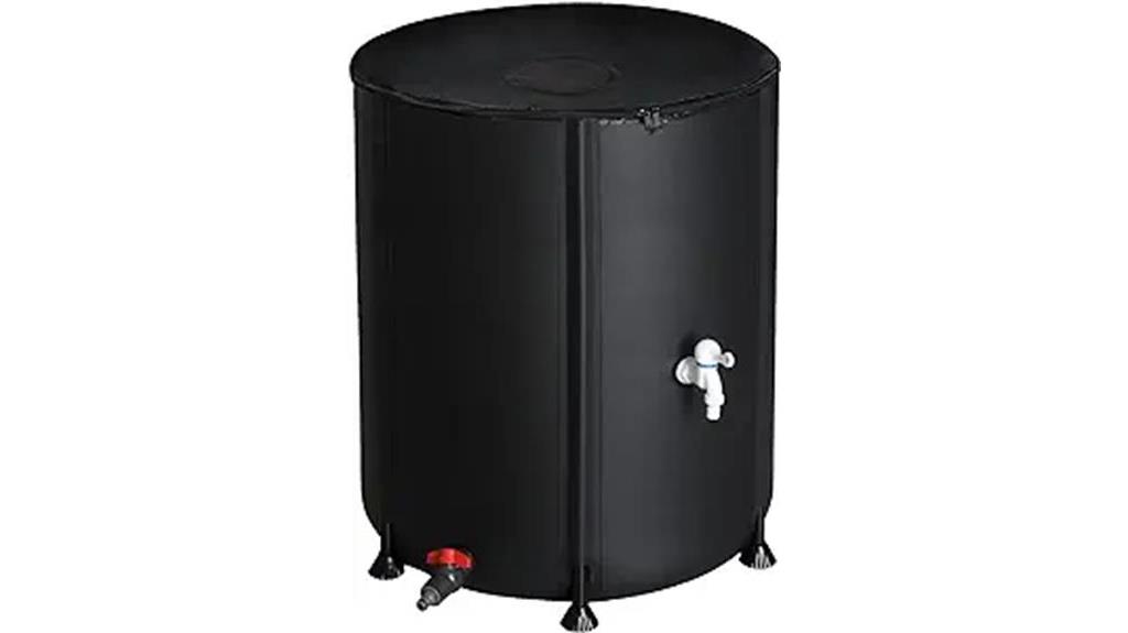 50 gallon collapsible rain barrel