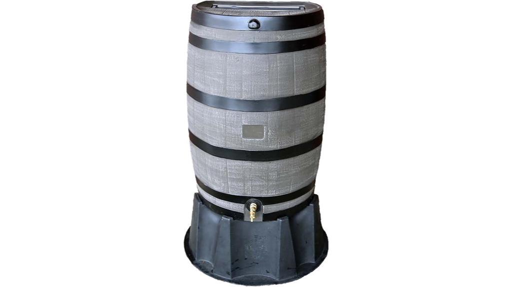 50 gallon rain barrel
