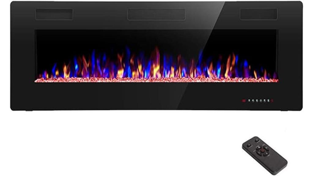 50 inch electric fireplace