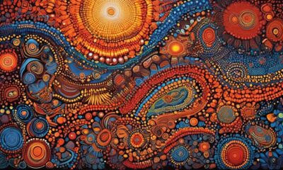 aboriginal art puzzle collection