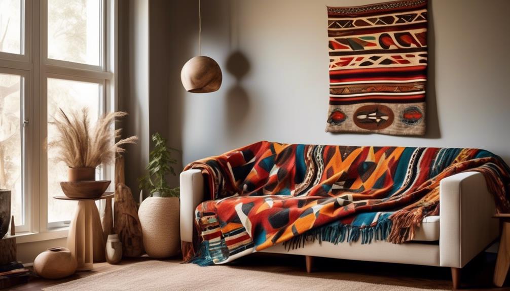 aboriginal inspired blankets for home