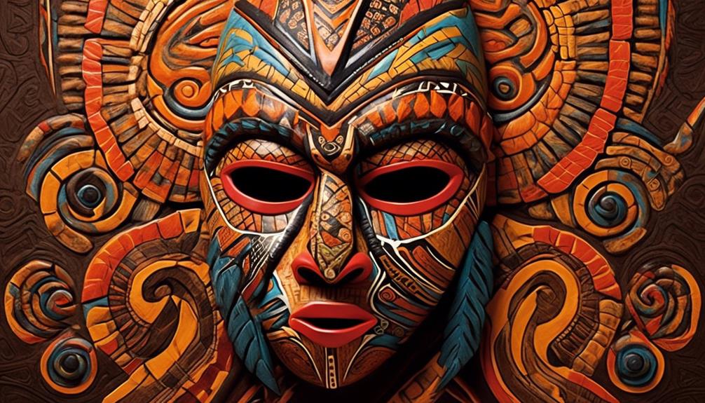 aboriginal mask designs explained