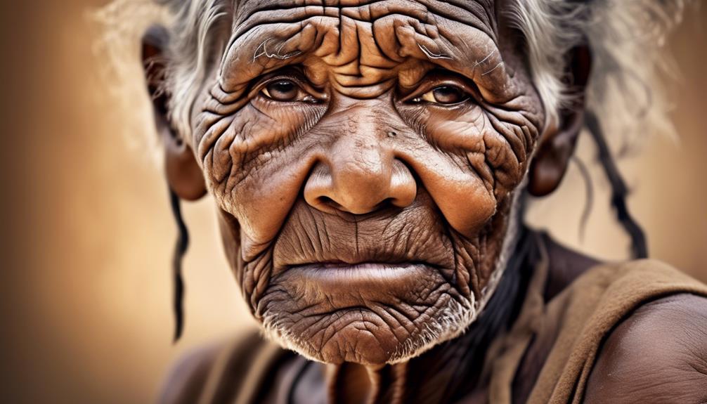 aboriginal skin aging study