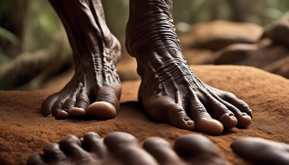 aboriginal toes and evolution
