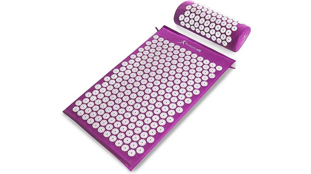 acupressure relief with mat