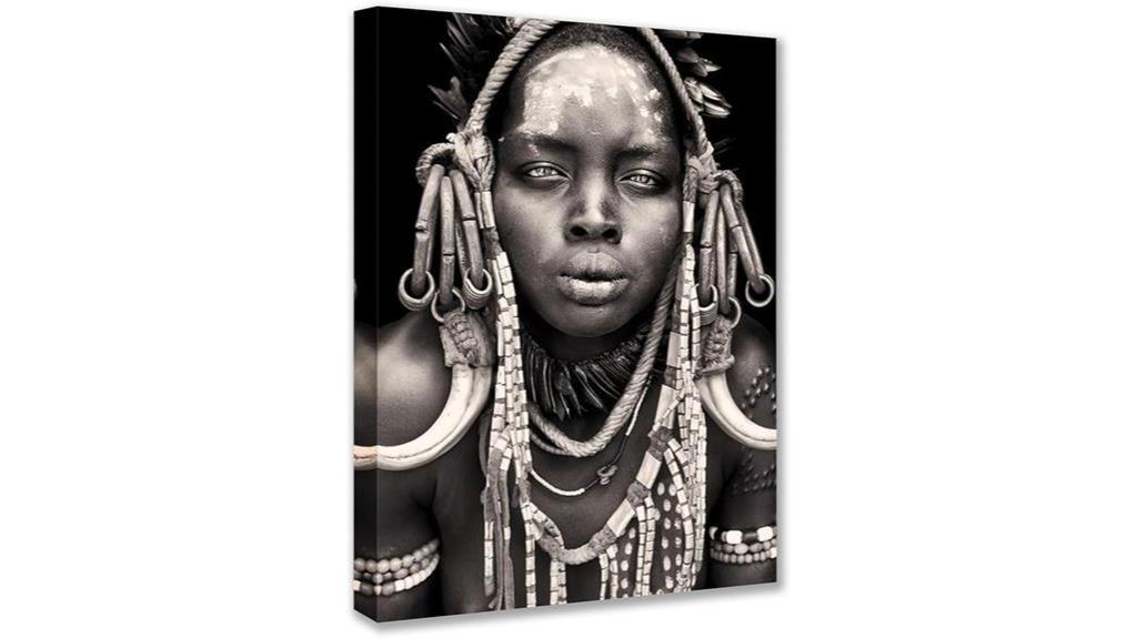 african fashion canvas artwork