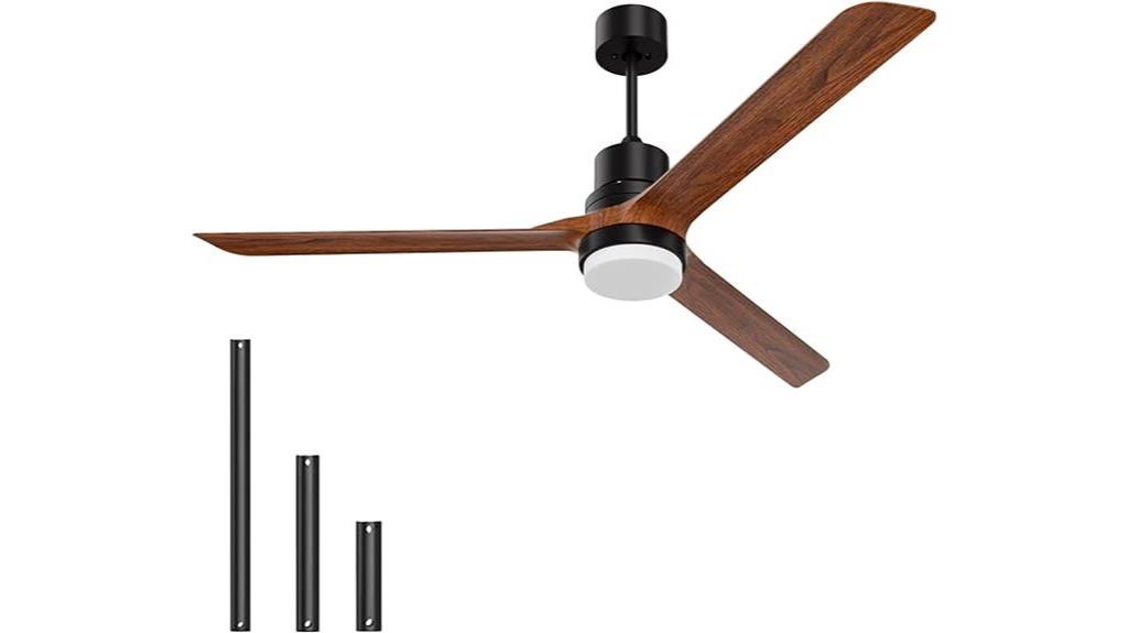 alescu ceiling fan with remote control