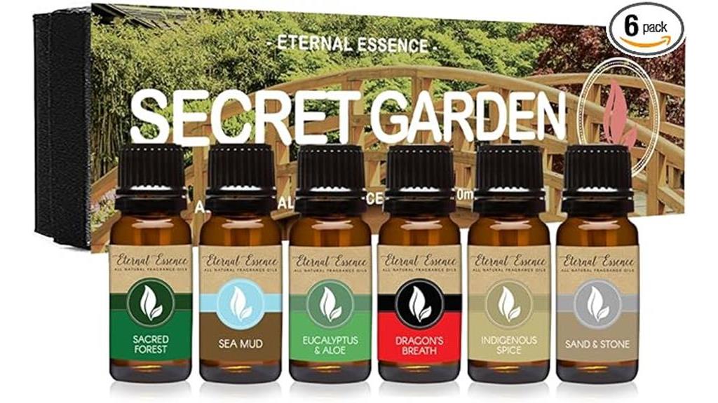 all natural fragrance oil set