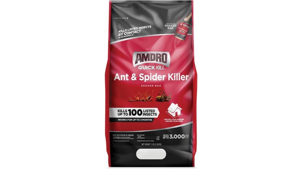 amdro kills ants spiders granules