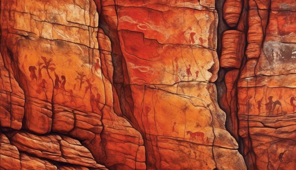 ancient aboriginal rock art