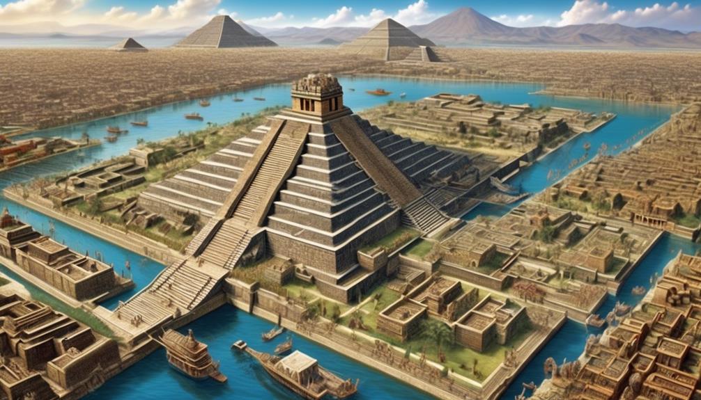 ancient aztec city builders