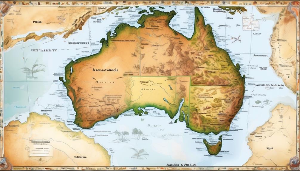 ancient indigenous australian settlements