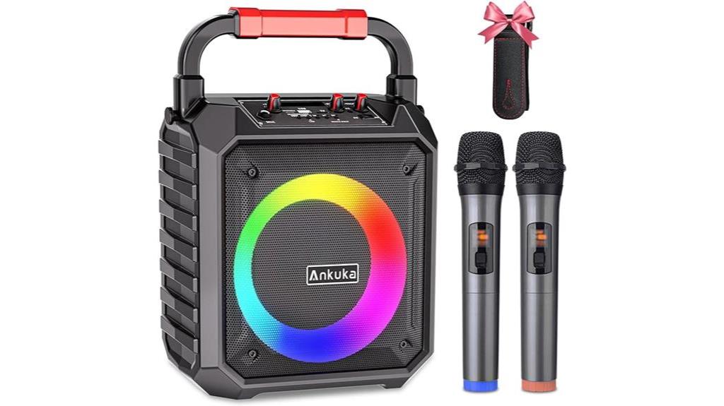 ankuka karaoke machine features