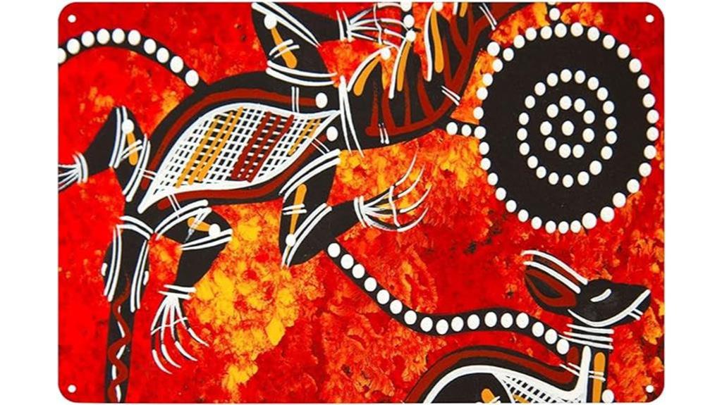 australian aboriginal art souvenir