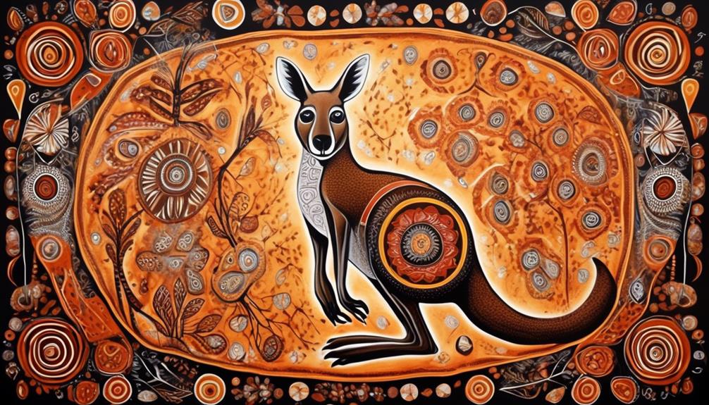 australian aboriginal kangaroo totems