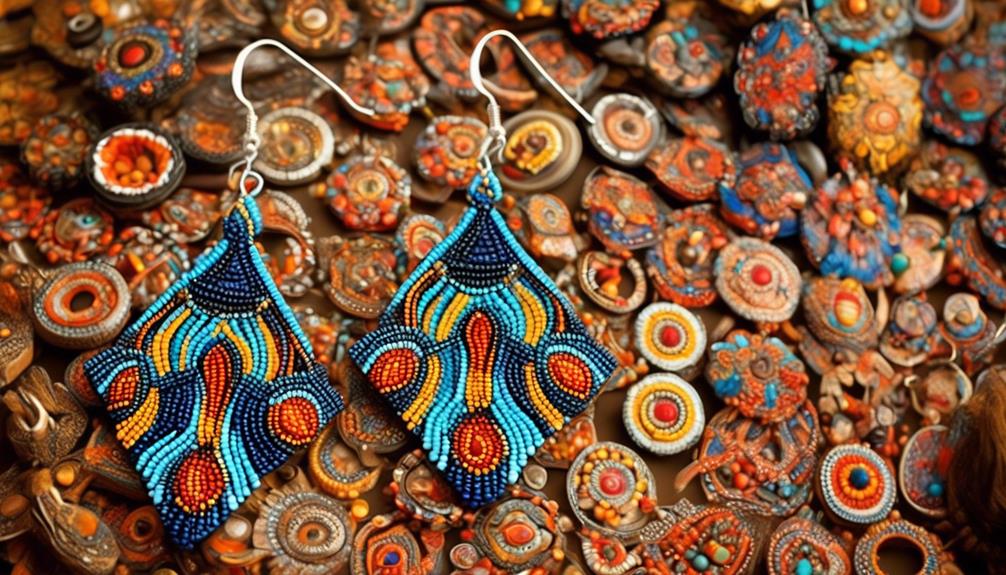 authentic aboriginal earrings for sale