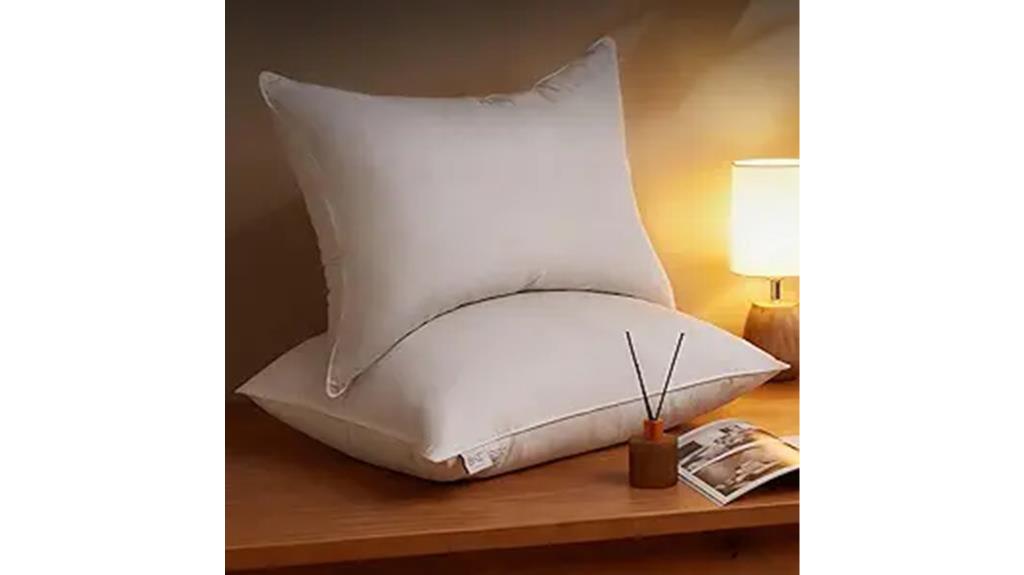 bhz queen size feather pillows