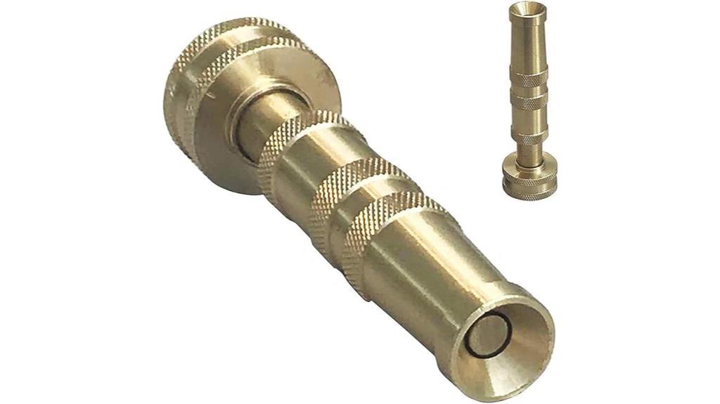 brass nozzle for high pressure water hose
