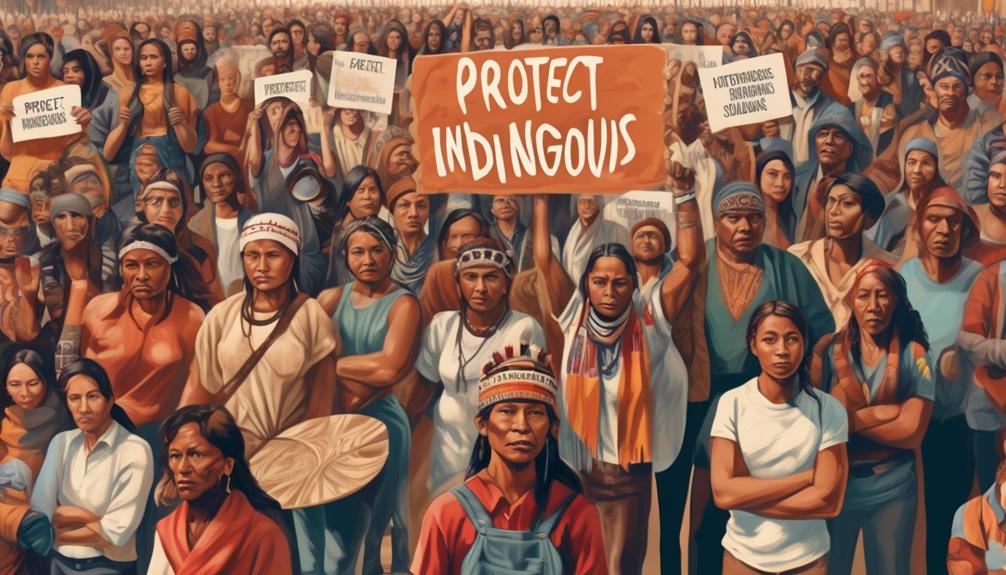 championing indigenous rights activism