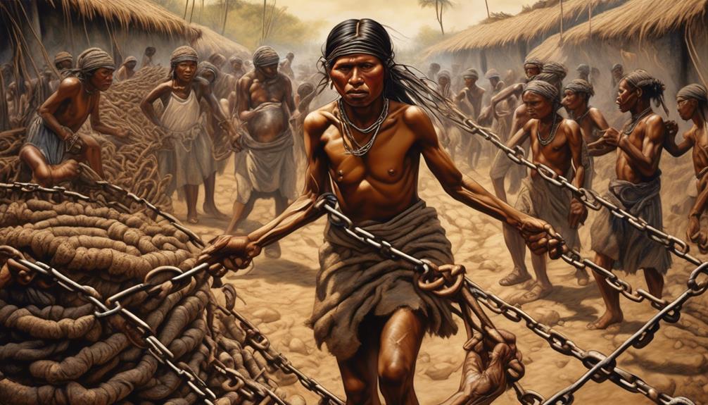 characteristics of indigenous enslavement
