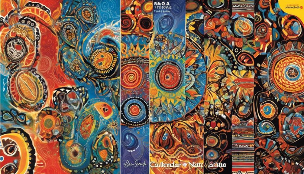 choosing aboriginal art calendar