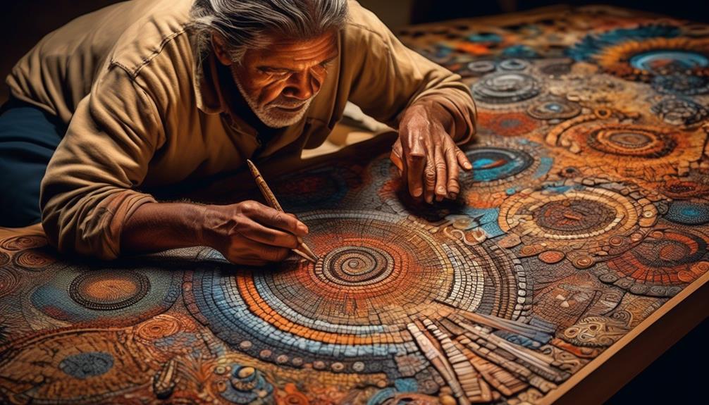 choosing aboriginal art puzzle