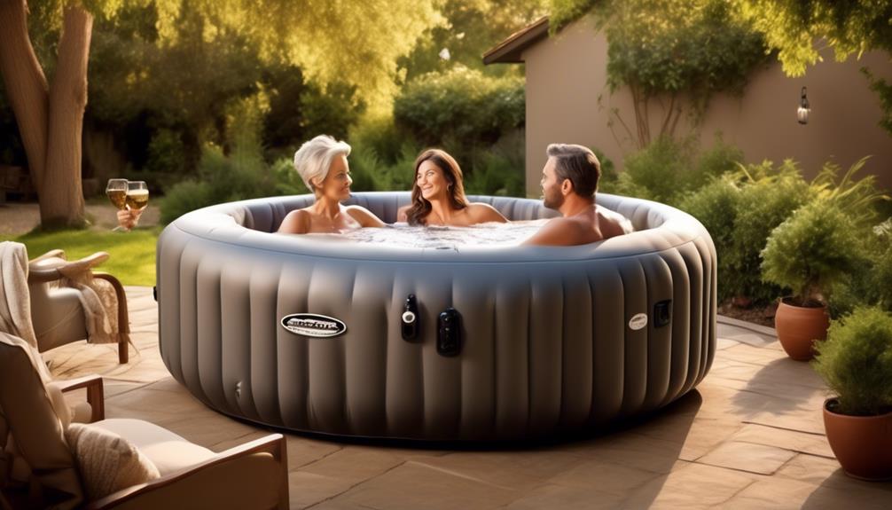 choosing an inflatable hot tub