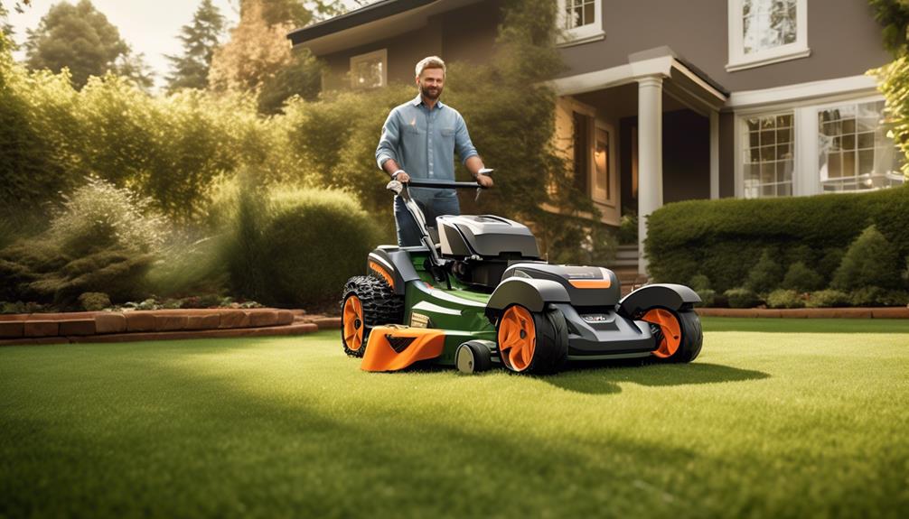 choosing battery powered lawn mower