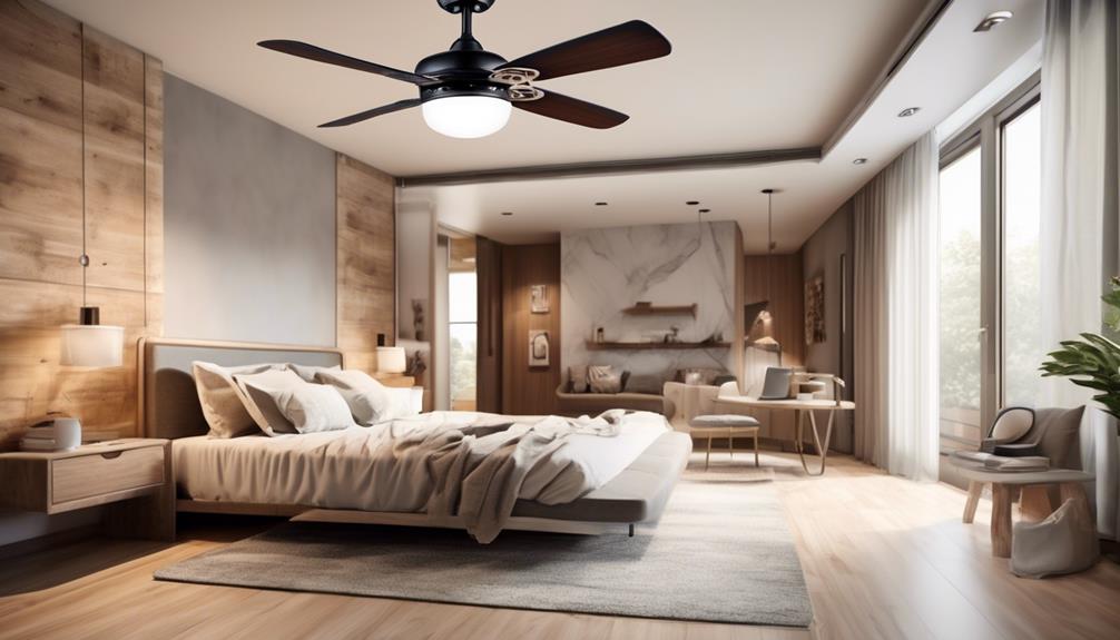 choosing bedroom ceiling fans