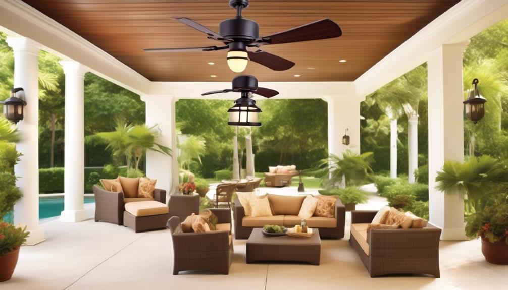 choosing outdoor ceiling fans
