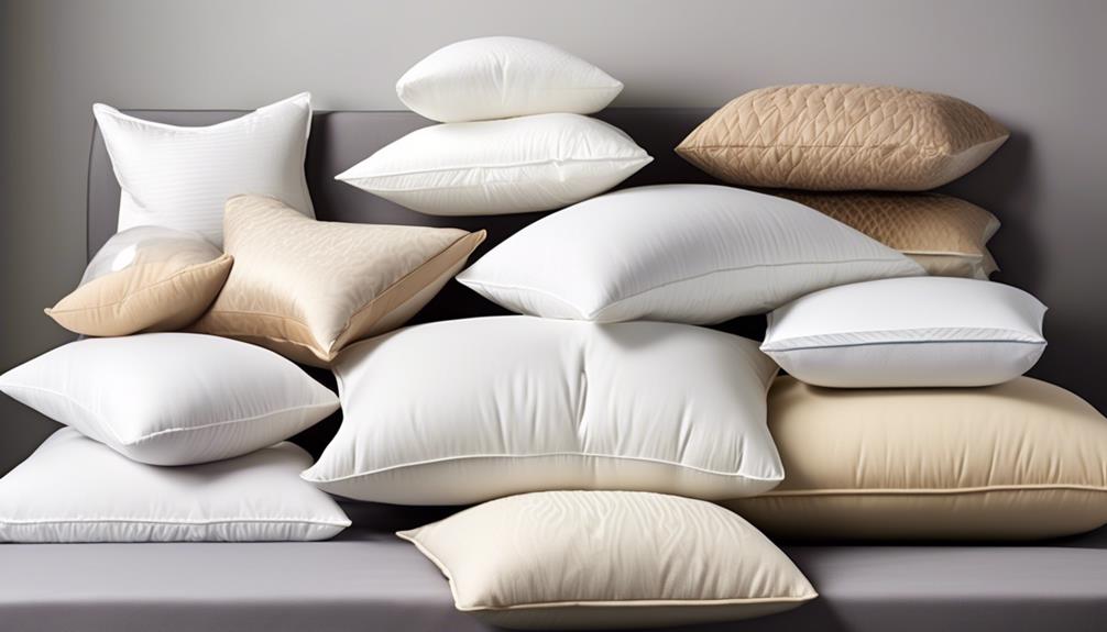 choosing the right sleeping pillows