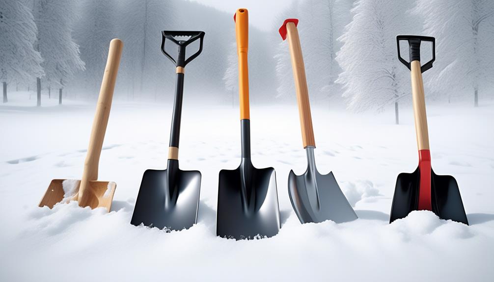 choosing the right snow shovel