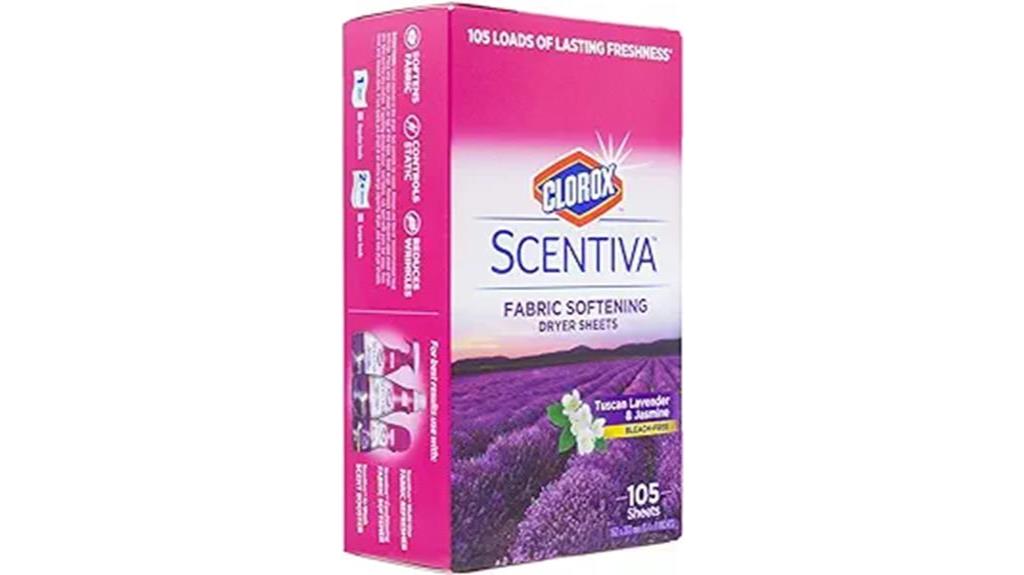 clorox scented fabric softener