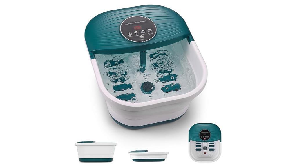 collapsible foot spa massager