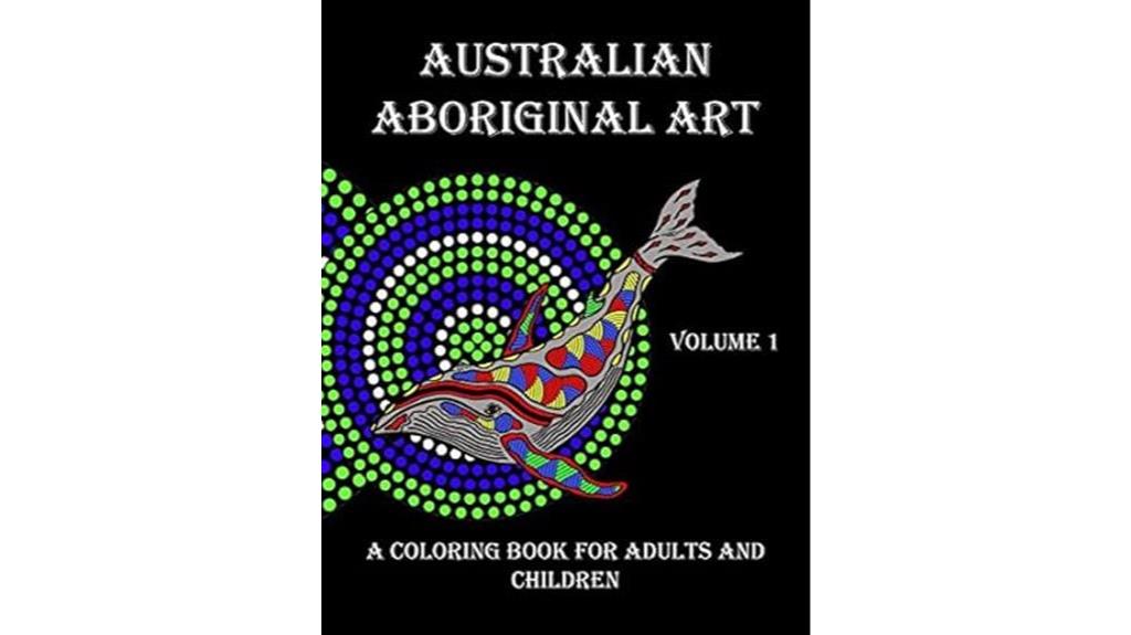 coloring book celebrating aboriginal art