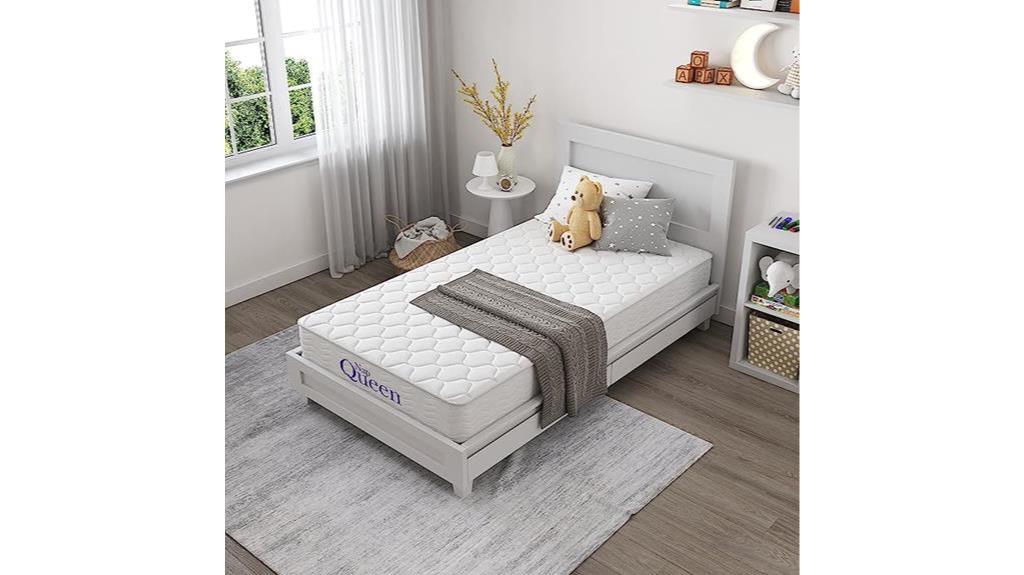 comfortable and supportive twin mattress