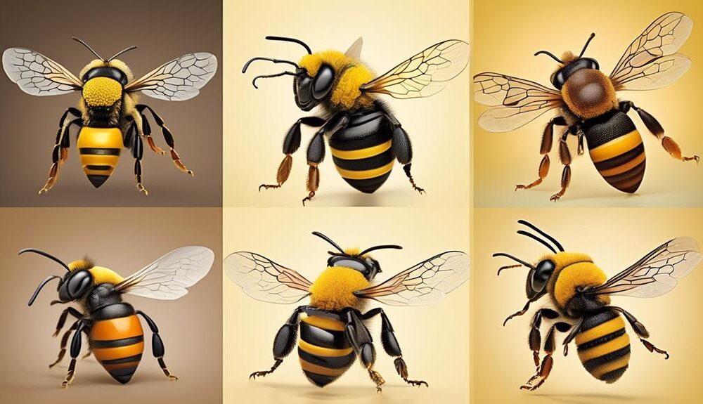 comparison of native and honey bees