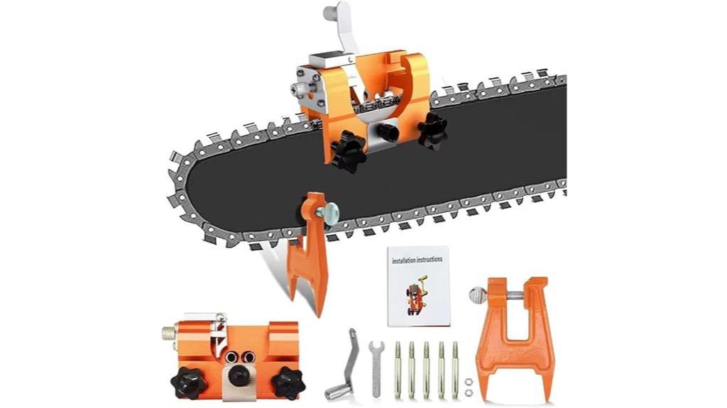 complete chainsaw sharpener kit