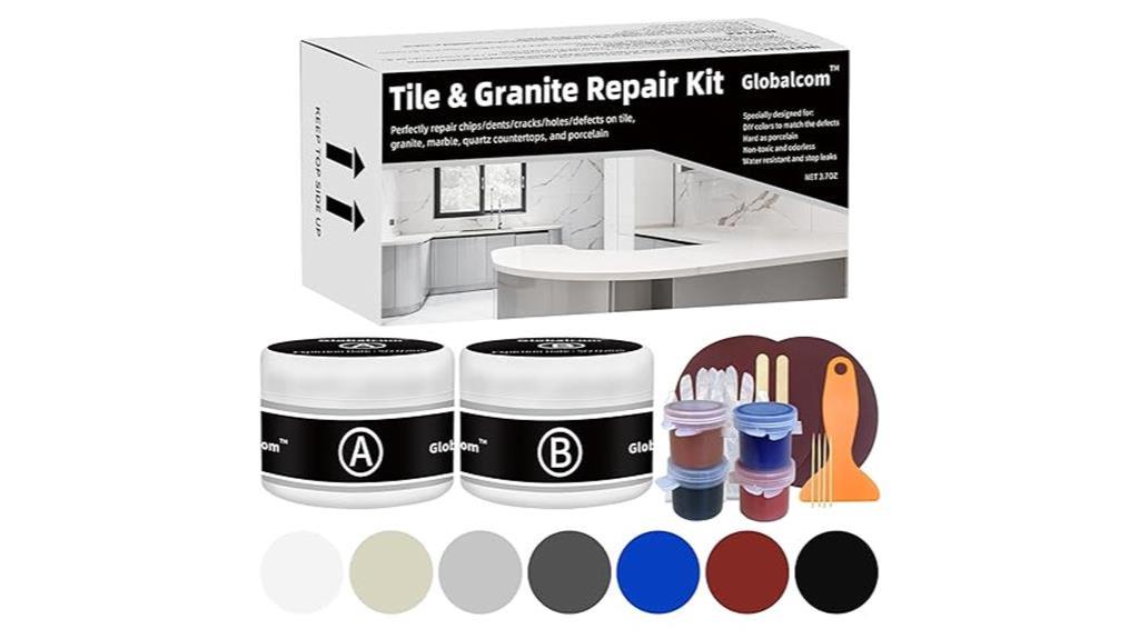 complete repair kit for globalcom tile and granite marble