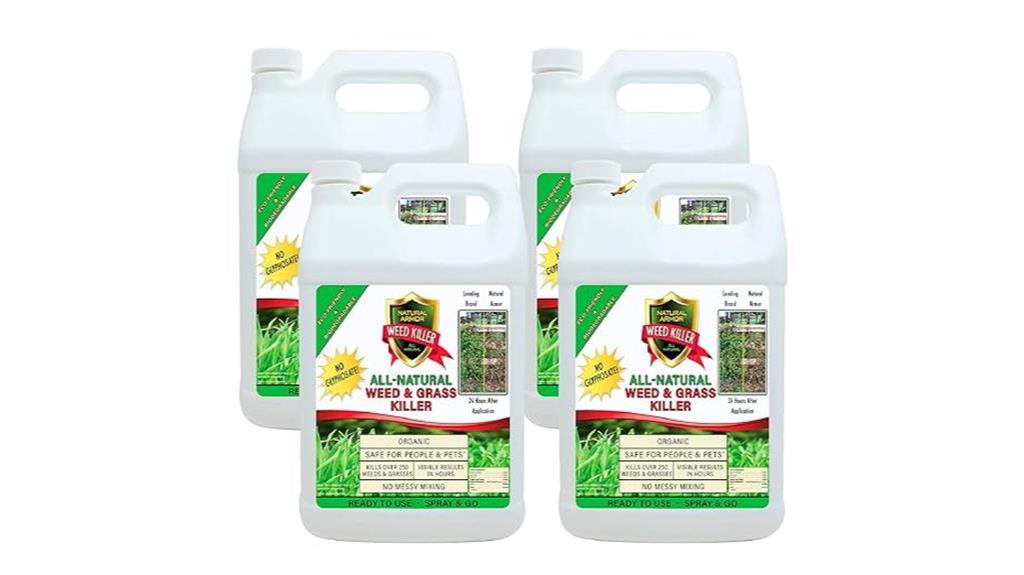 concentrated formula kills weeds