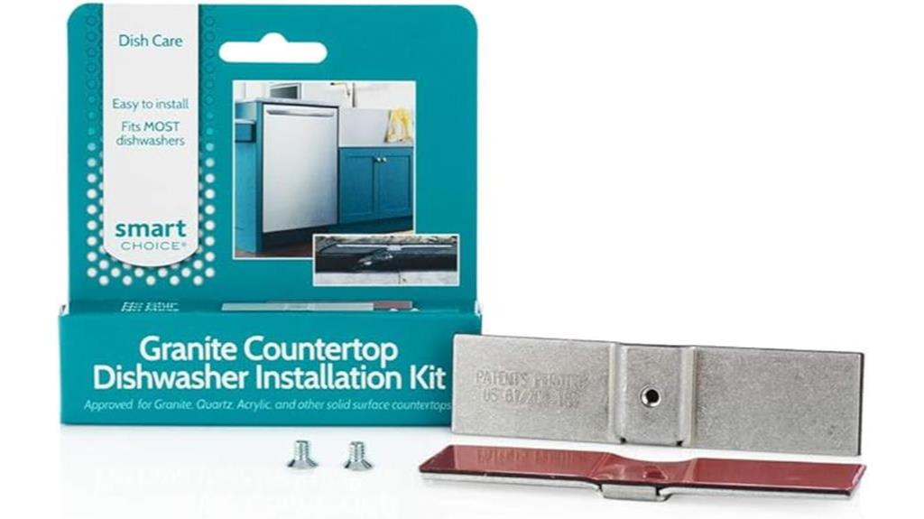 convenient kit for dishwasher installation
