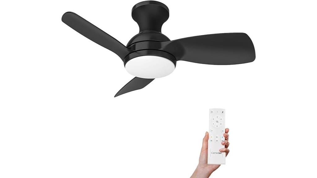 convenient remote controlled ceiling fan