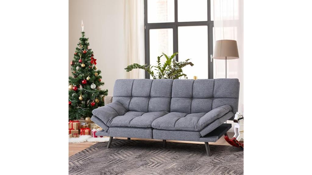 convertible sleeper futon couch